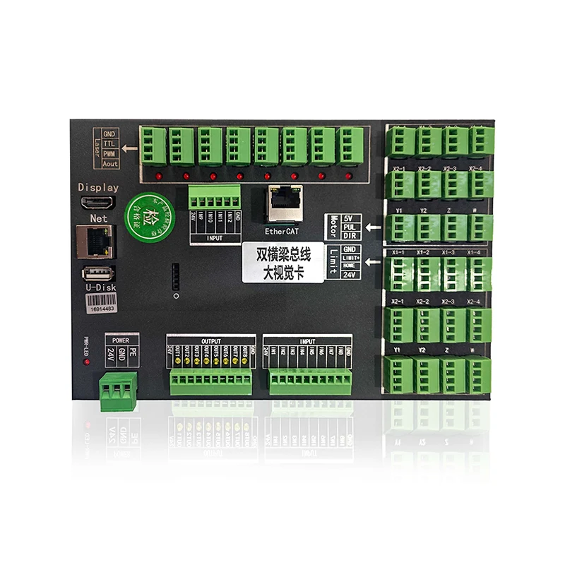 ZJE716-130-2000N Ethercat Laser Control Card per Galvanometer Dual Flight