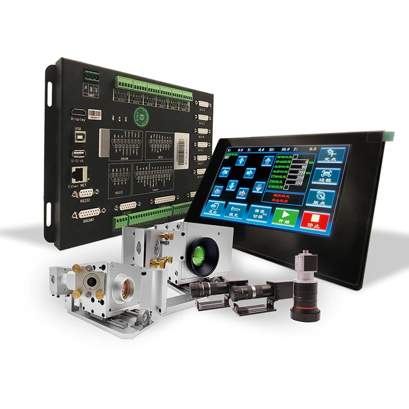 ZJS716-130 Galvanometer Dual Flight Vision Laser Controller per elettronico