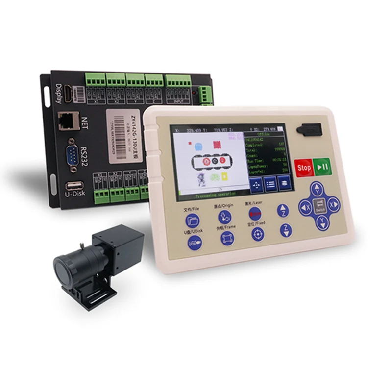 ZY4142G-130 Posizionamento visivo Sistema di controllo del taglio laser per taglio degli indumenti CCD