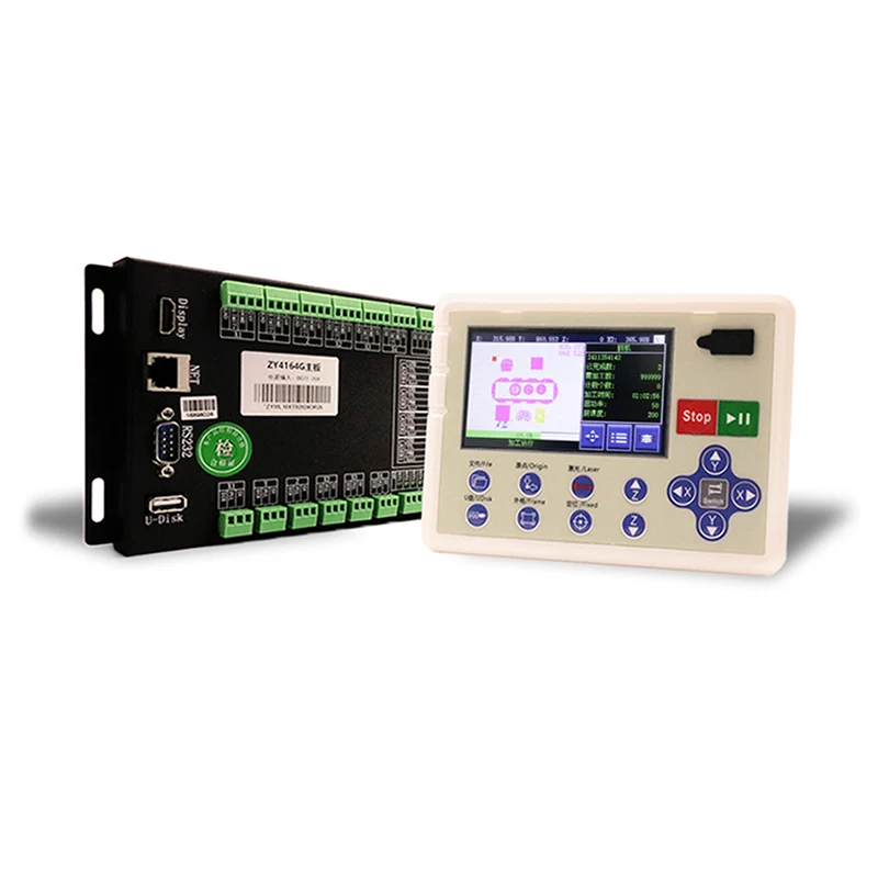 Taglio laser ZY4164G e tavola di controllo delle incisioni