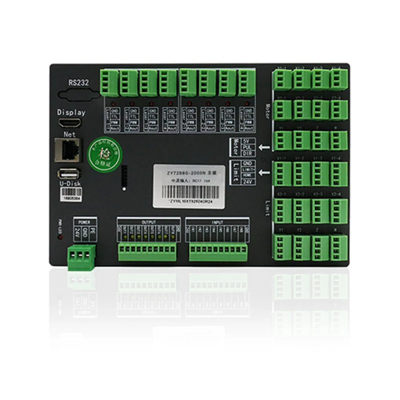 ZY72B8G-2000 Panoramic Vision Laser Control System per la marcatura di grande formato